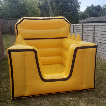 Yellow Inflatable Ball Pool Air Juggler