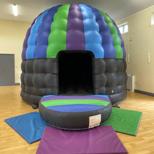 1 x Bounce 'n' Slide & 1 x Disco Dome Bouncy Castle Package