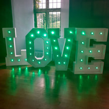 Load image into Gallery viewer, 4ft LED LOVE Letters
