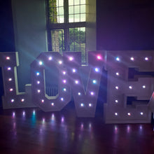 Load image into Gallery viewer, 4ft LED LOVE Letters
