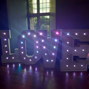 4ft LED LOVE Letters