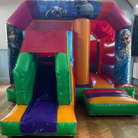 Multicoloured Bounce 'n' Slide Ice Themed