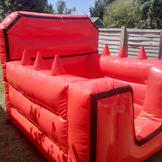 Red Inflatable Ball Pool Air Juggler