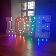 Load image into Gallery viewer, 4ft LED LOVE Letters
