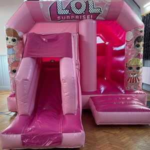 Pink Bounce 'n' Slide Doll Themed