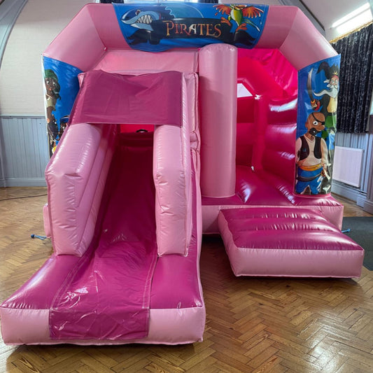 Pink Bounce 'n' Slide Pirate Themed