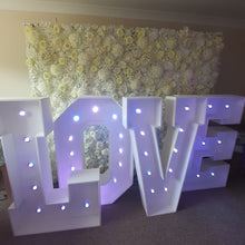 Load image into Gallery viewer, 4ft LED LOVE Letters
