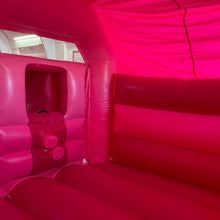 Load image into Gallery viewer, Pink Bounce &#39;n&#39; Slide Flamingo Themed
