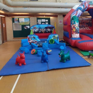 Animal Hoppers, Ball Pool & Soft Play Package (Choose Your Theme / Mixed Colours)