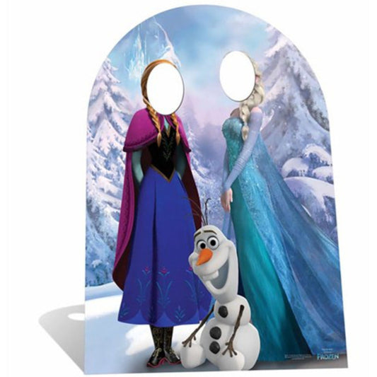 Frozen ‘Face in Hole’ Cardboard Cutout